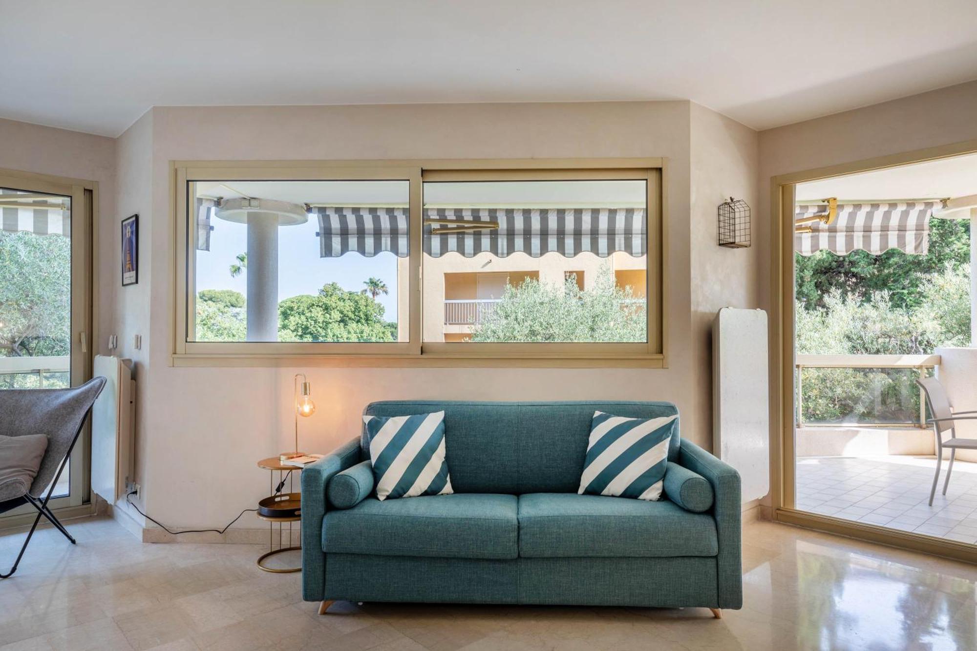 Tanit Piscine, 6 Couchages, Parking Apartment อองทีบส์ ภายนอก รูปภาพ